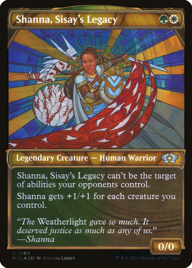 Shanna, Sisay's Legacy — Multiverse Legends 189/261