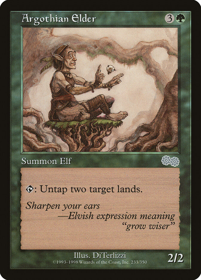 Argothian Elder — Urza's Saga 233/357