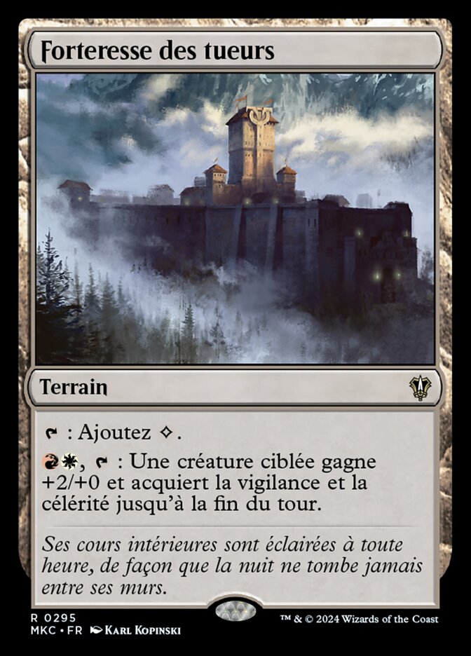 Forteresse des tueurs — Murders at Karlov Manor Commander 295/358