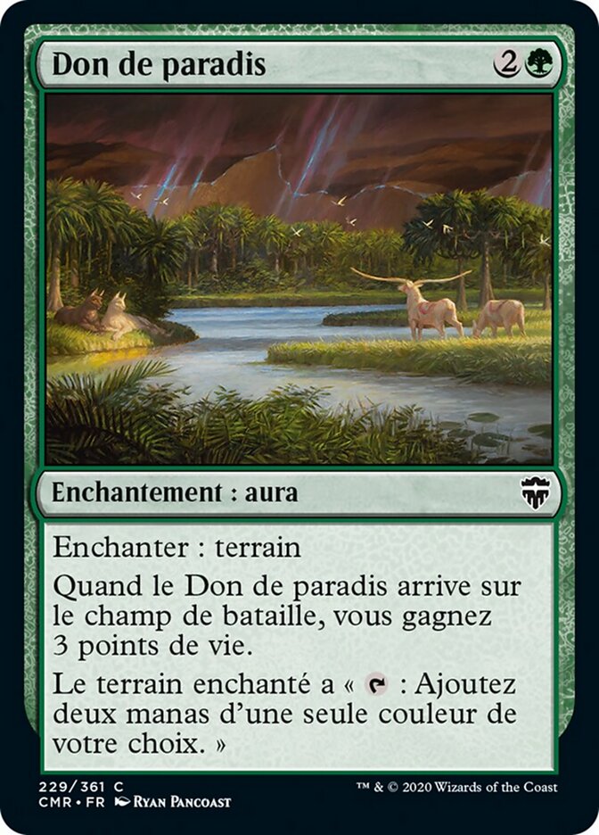 Don de paradis — Commander Legends 229/718