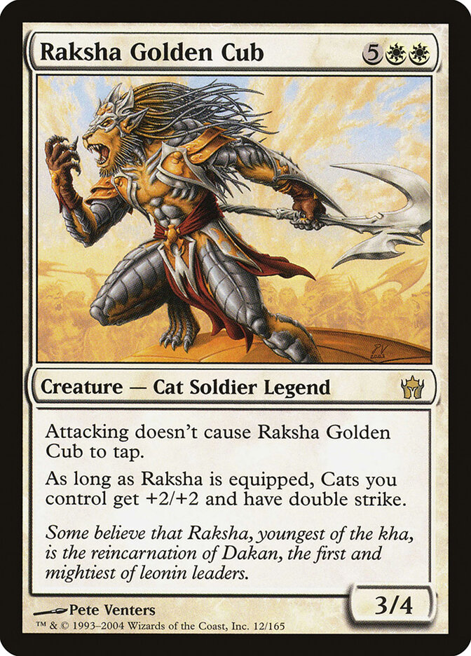Raksha Golden Cub — Fifth Dawn 12/165