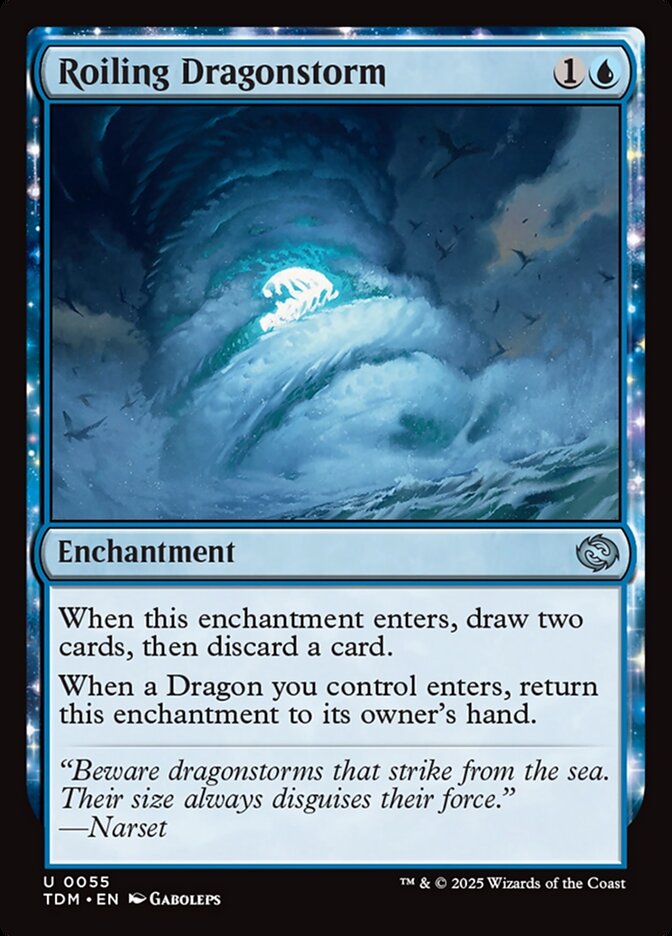Roiling Dragonstorm — Tarkir: Dragonstorm 55/427
