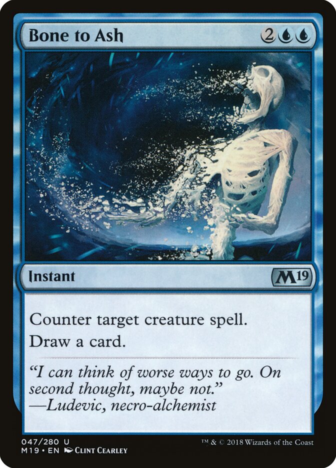 Bone to Ash — Core Set 2019 47/314