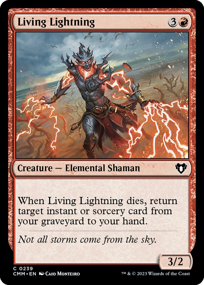 Living Lightning — Commander Masters 239/1067