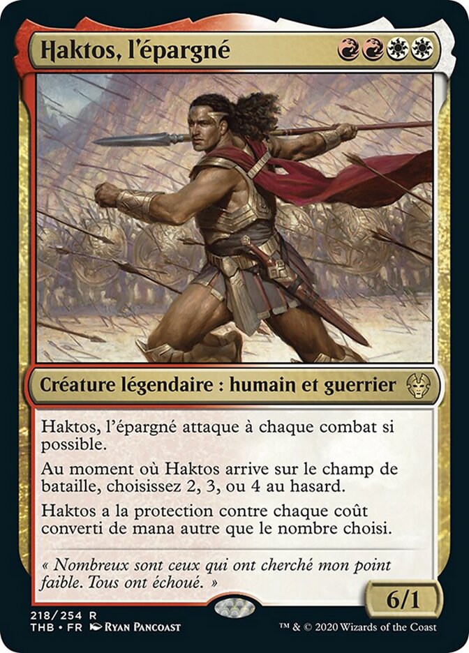 Haktos, l'épargné — Theros Beyond Death 218/358