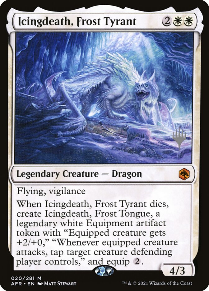 Icingdeath, Frost Tyrant — Adventures in the Forgotten Realms Promos 20p/241
