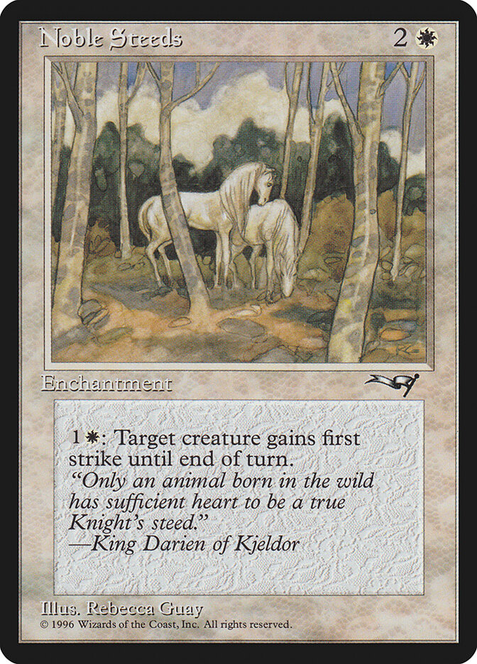 Noble Steeds — Alliances 11a/199