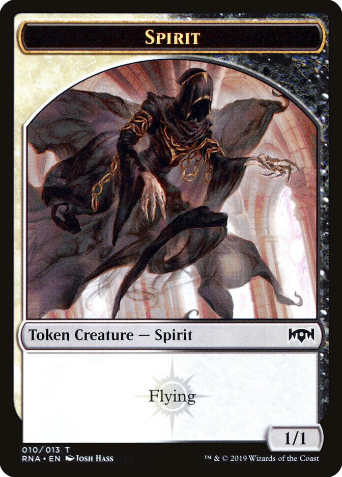 Spirit — Ravnica Allegiance Tokens 10/13
