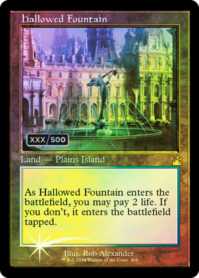 Hallowed Fountain — Ravnica Remastered 404z/531