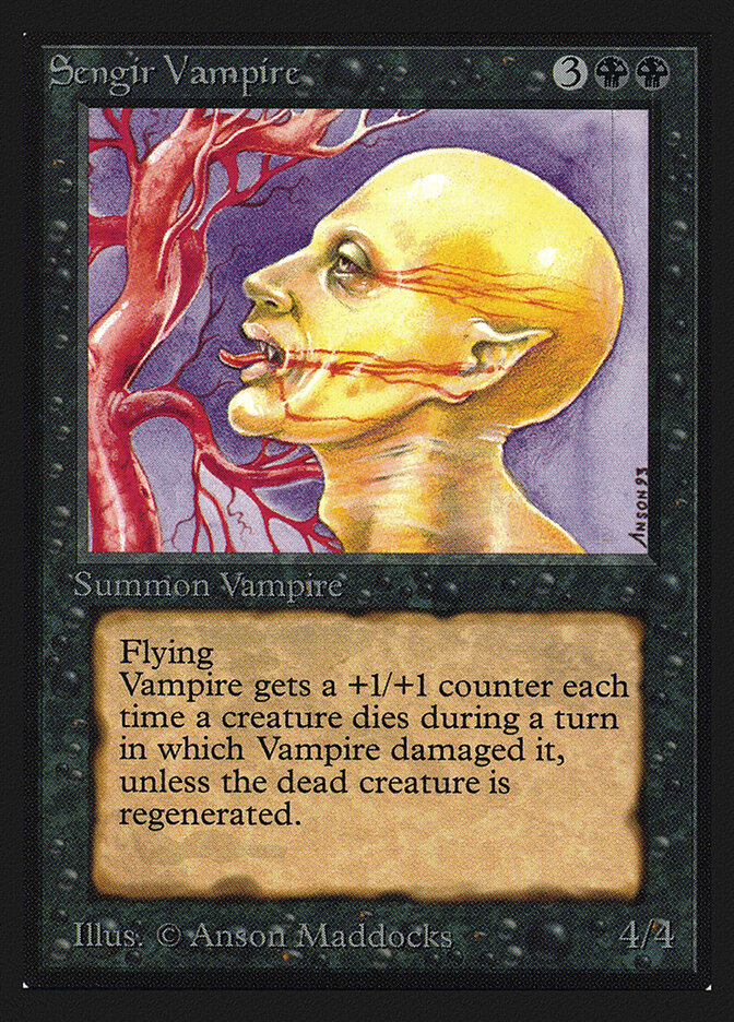 Sengir Vampire — Intl. Collectors' Edition 128/302