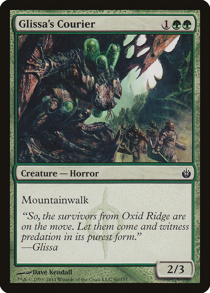 Glissa's Courier — Mirrodin Besieged 80/155