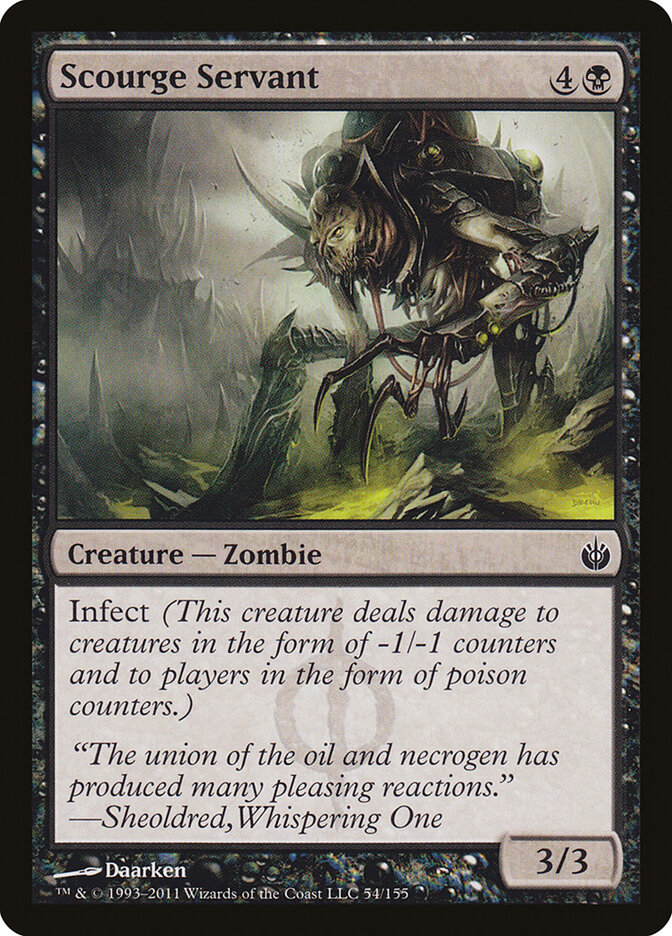 Scourge Servant — Mirrodin Besieged 54/155