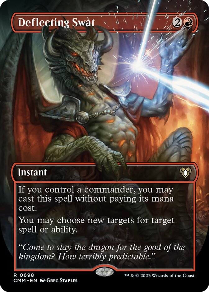 Deflecting Swat — Commander Masters 698/1067