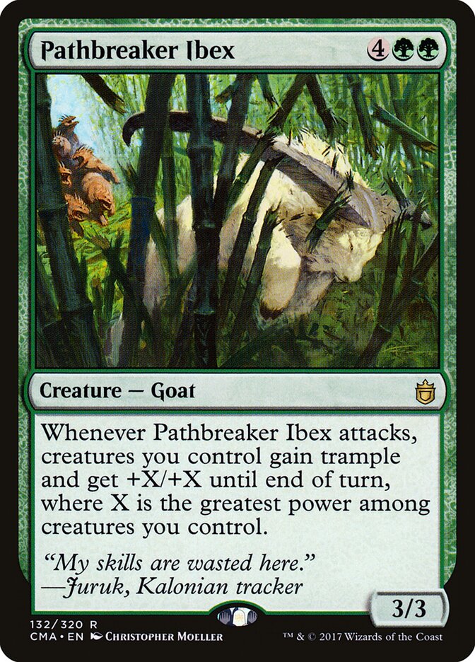 Pathbreaker Ibex — Commander Anthology 132/320