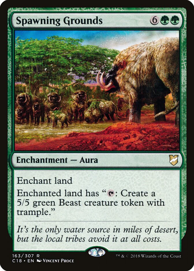 Spawning Grounds — Commander 2018 163/307