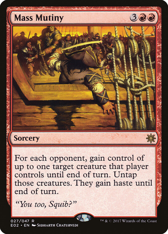 Mass Mutiny — Explorers of Ixalan 27/48