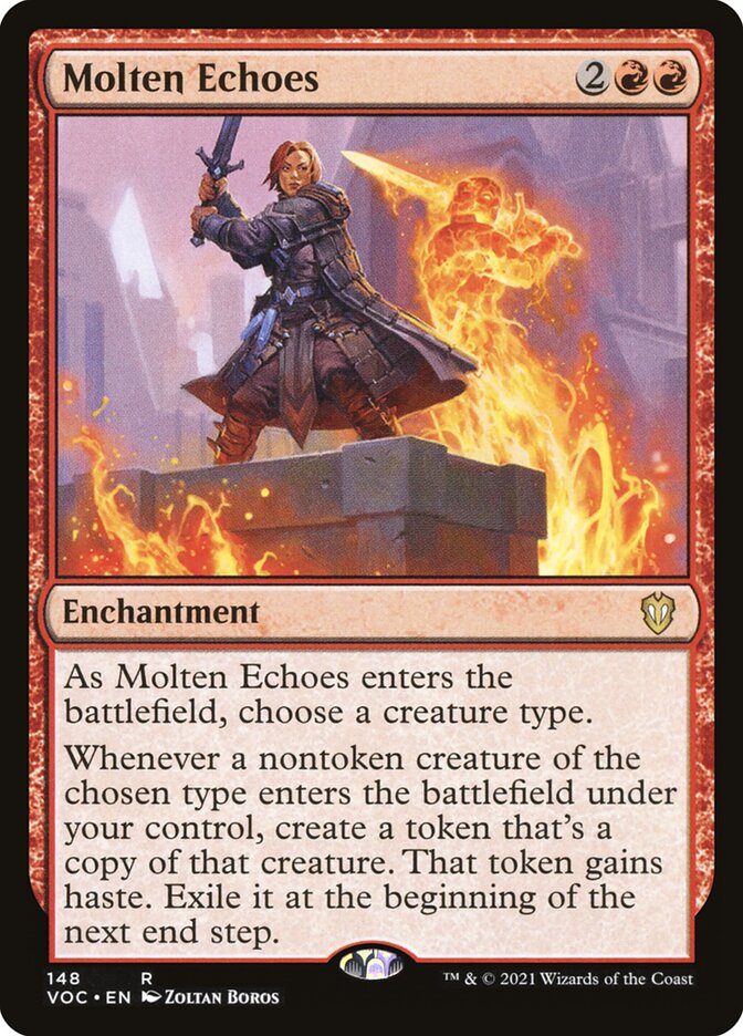 Molten Echoes — Crimson Vow Commander 148/188