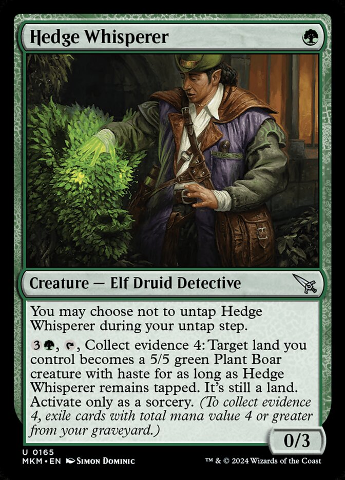 Hedge Whisperer — Murders at Karlov Manor 165/440