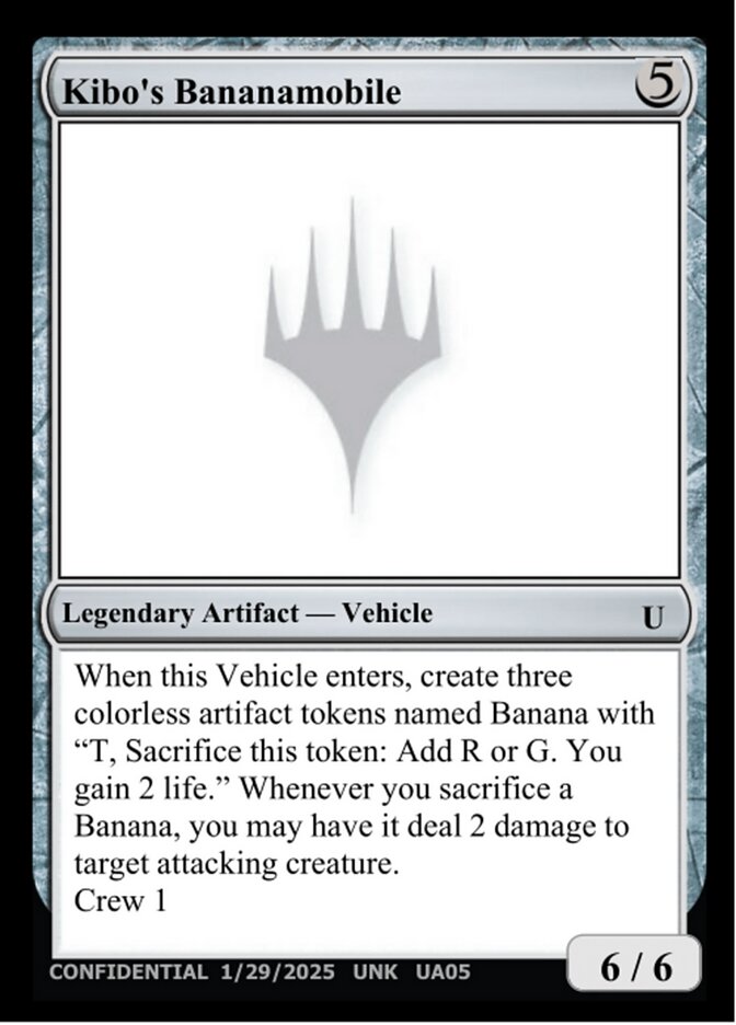 Kibo's Bananamobile — Unknown Event UA05d/512