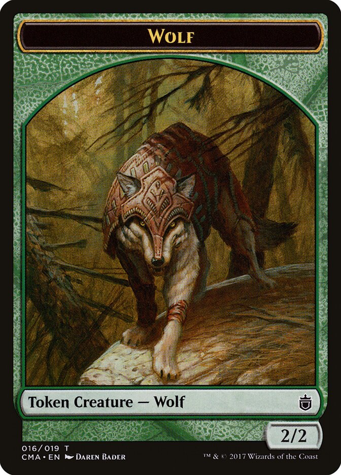 Wolf — Commander Anthology Tokens 16/20