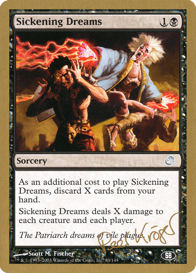 Sickening Dreams — World Championship Decks 2003 pk83sb/142