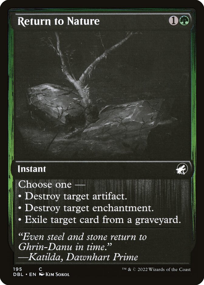 Return to Nature — Innistrad: Double Feature 195/535
