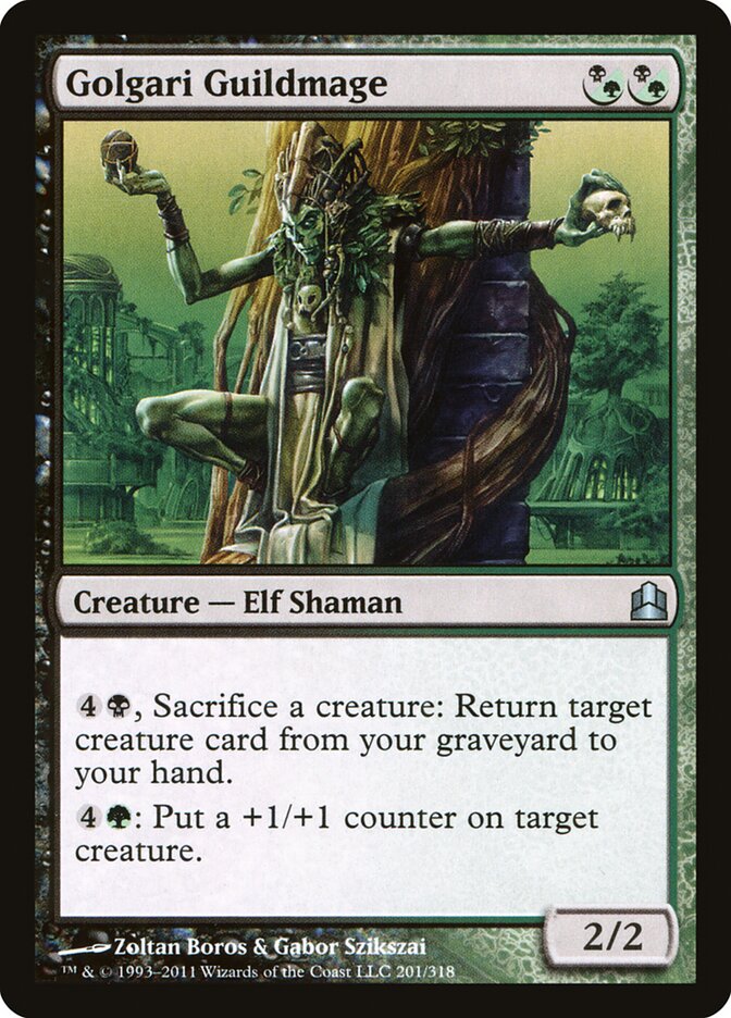 Ghildmage de Golgari — Commander 2011 201/318