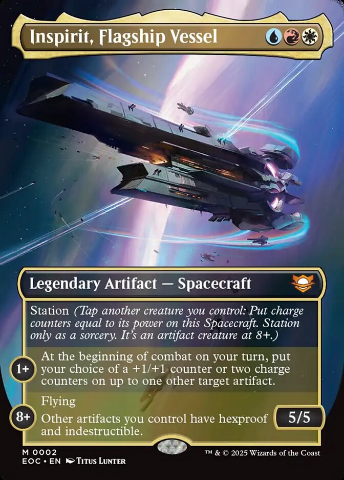 Inspirit, Flagship Vessel — Edge of Eternities Commander 2/191