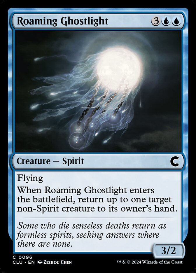 Roaming Ghostlight — Ravnica: Clue Edition 96/284