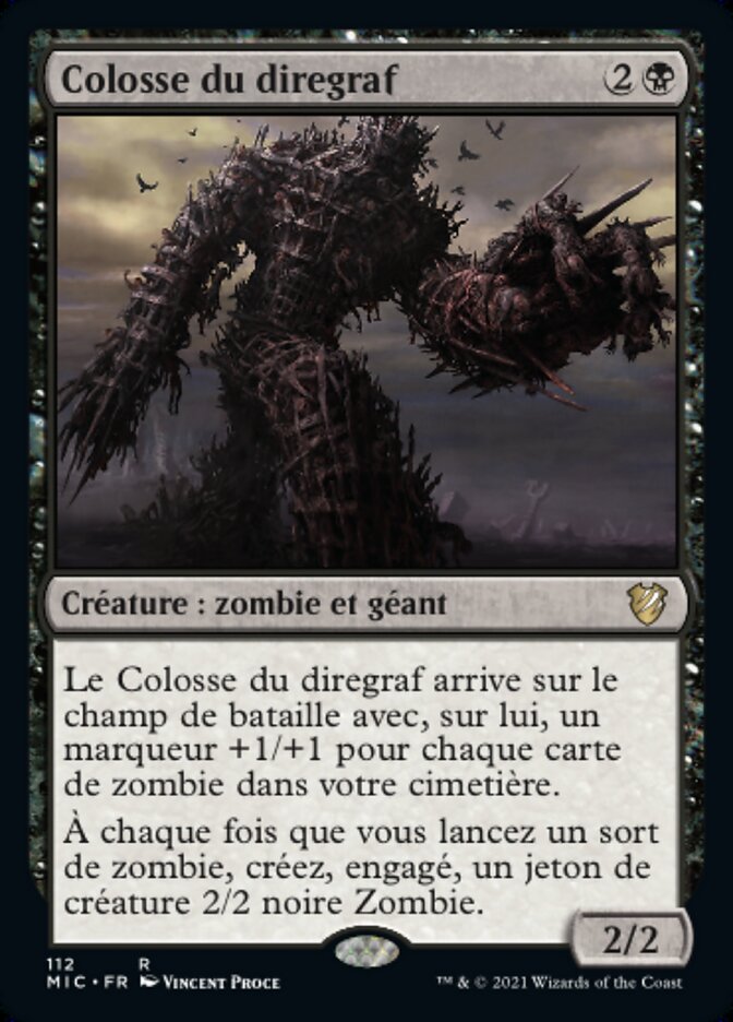 Colosse du diregraf — Midnight Hunt Commander 112/187