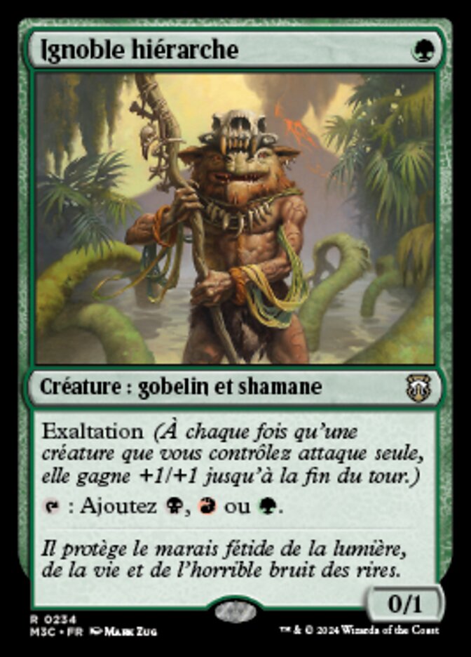 Ignoble hiérarche — Modern Horizons 3 Commander 234/398