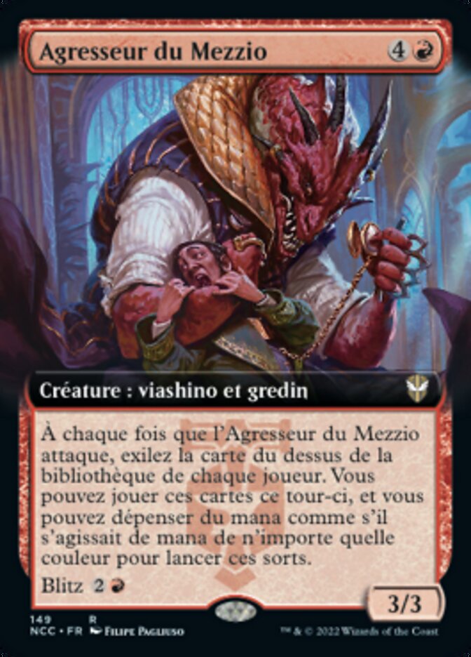 Agresseur du Mezzio — New Capenna Commander 149/447