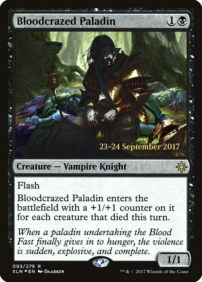 Bloodcrazed Paladin — Ixalan Promos 93s/120