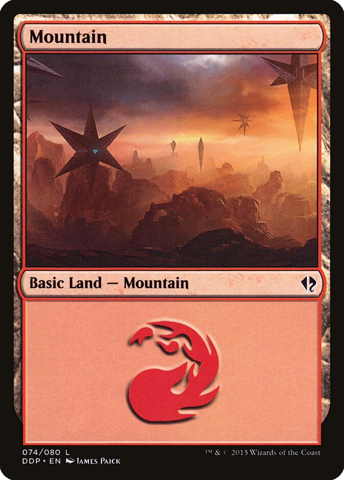 Mountain — Duel Decks: Zendikar vs. Eldrazi 74/80