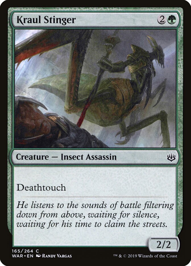Kraul Stinger — War of the Spark 165/312