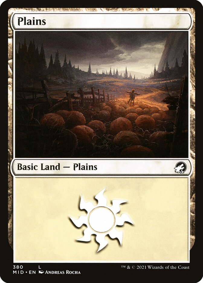 Plains — Innistrad: Midnight Hunt 380/398