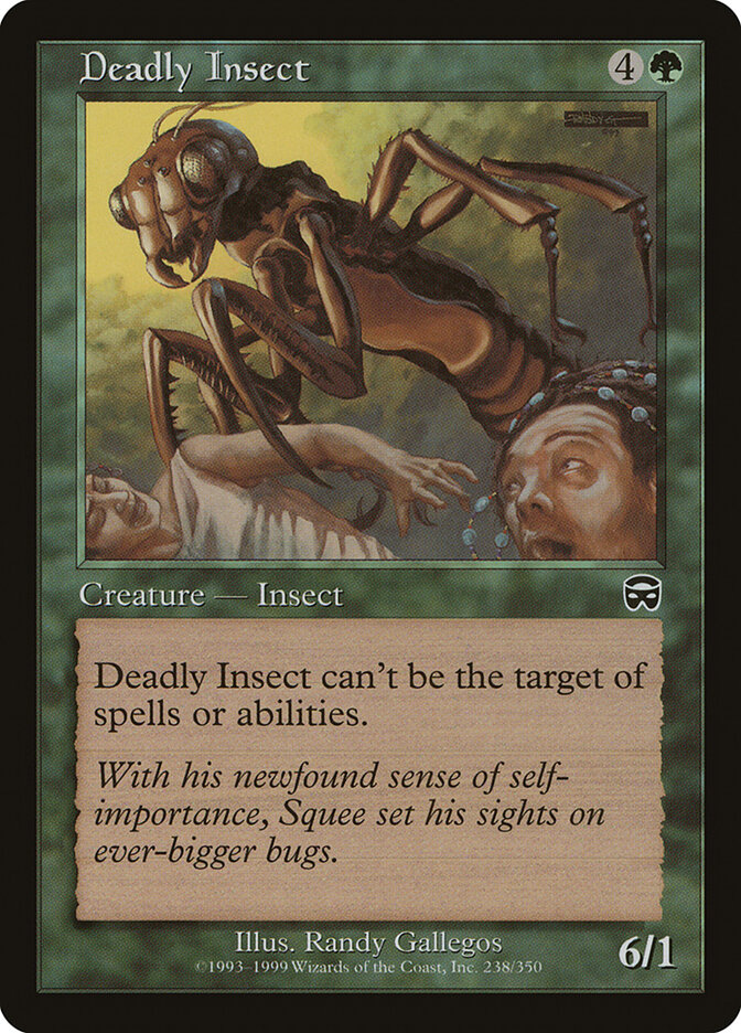 Deadly Insect — Mercadian Masques 238/350