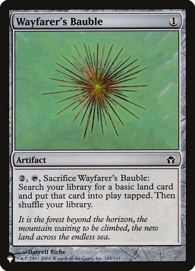 Wayfarer's Bauble — The List 5DN-165/5581