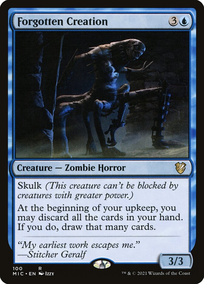 Création oubliée — Midnight Hunt Commander 100/187
