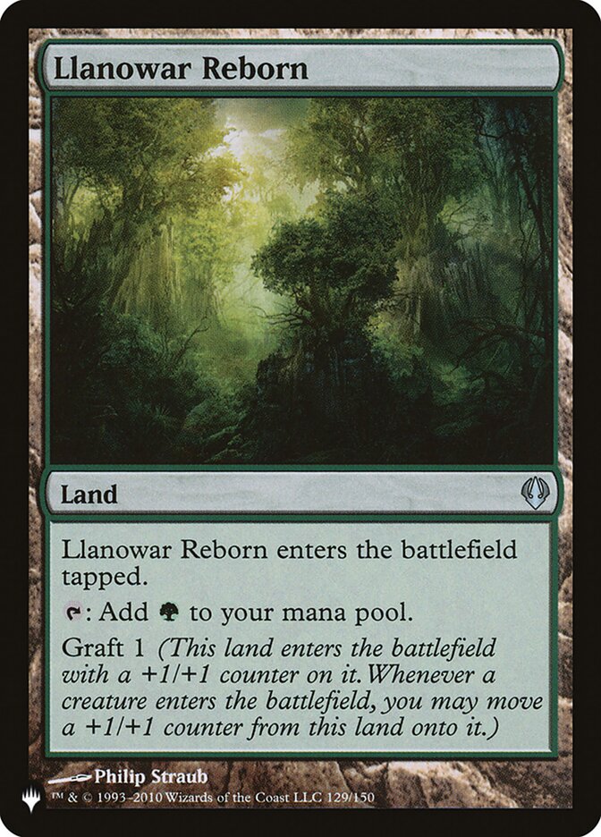 Llanowar Reborn — The List ARC-129/5581