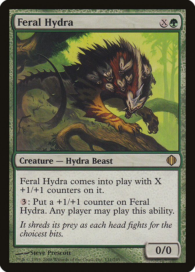 Hydre sauvage — Shards of Alara 131/250