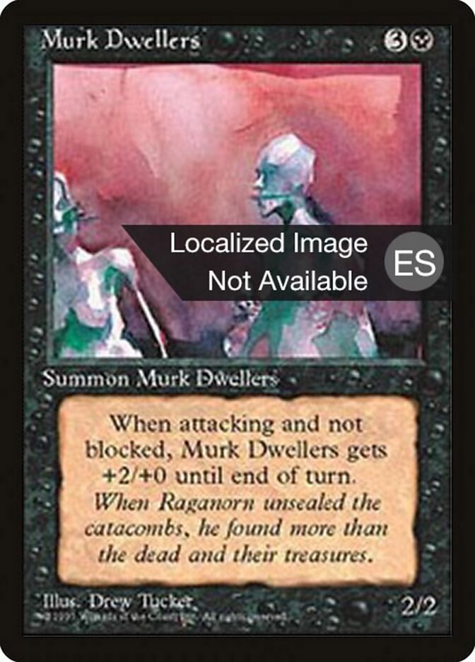 Murk Dwellers — Fourth Edition Foreign Black Border 148/378