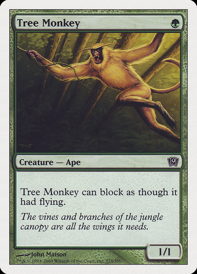 Tree Monkey — Ninth Edition 275/709
