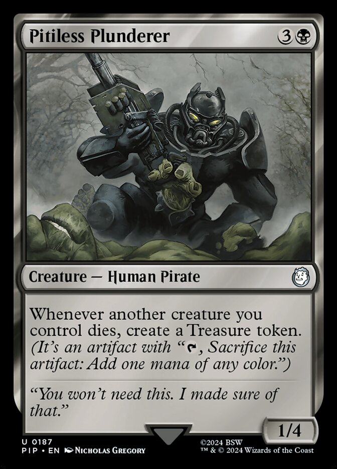 Pitiless Plunderer — Fallout 187/1068