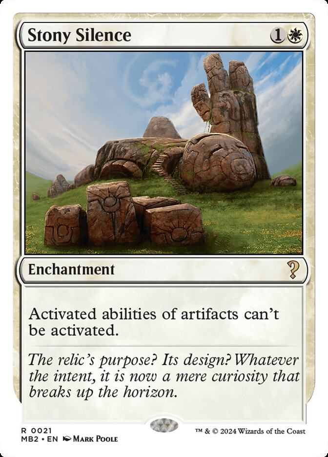 Stony Silence — Mystery Booster 2 21/385