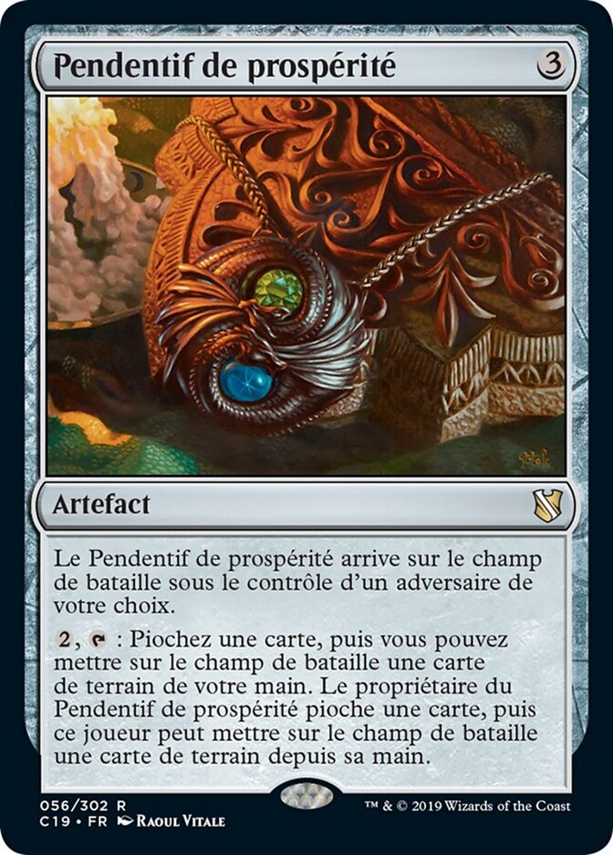 Pendentif de prospérité — Commander 2019 56/302