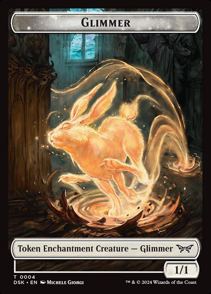 Glimmer — Duskmourn: House of Horror Tokens 4/19