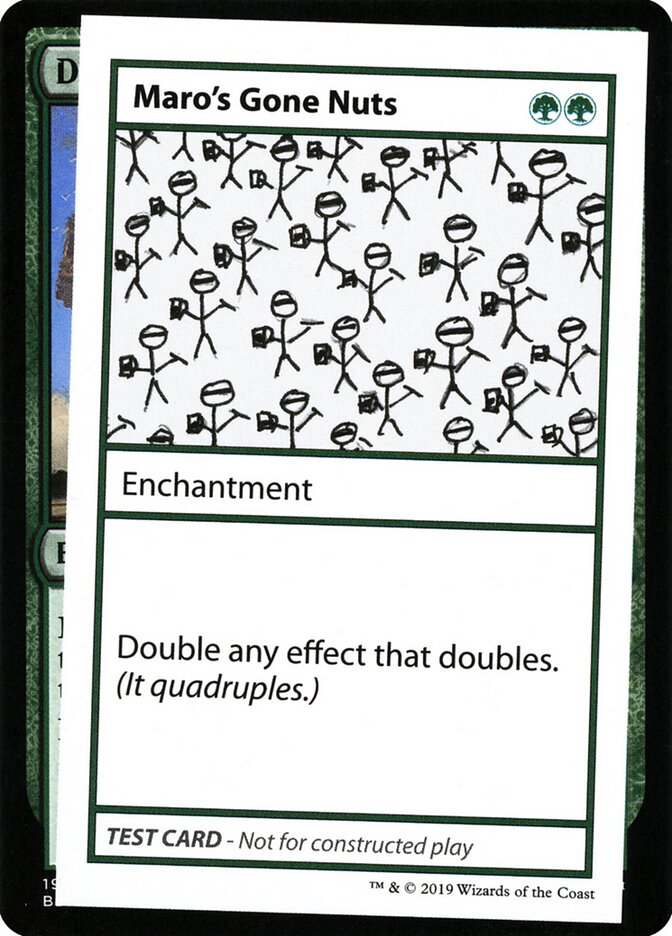 Maro's Gone Nuts — Mystery Booster Playtest Cards 2021 81/121