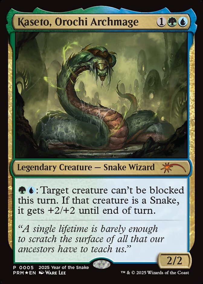 Kaseto, Orochi Archmage — Year of the Snake 2025 5/6