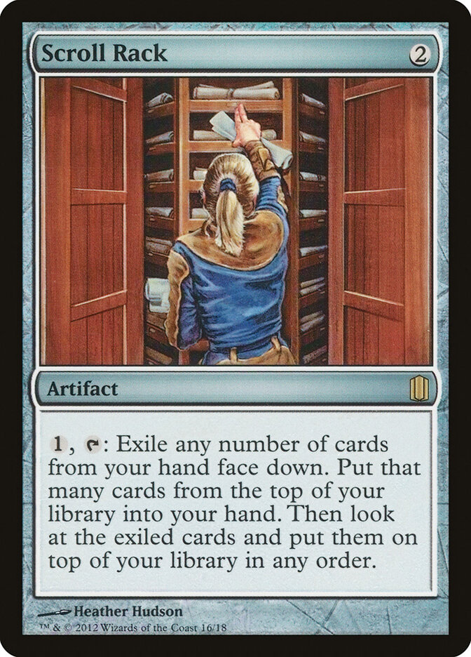Scroll Rack — Commander's Arsenal 16/18